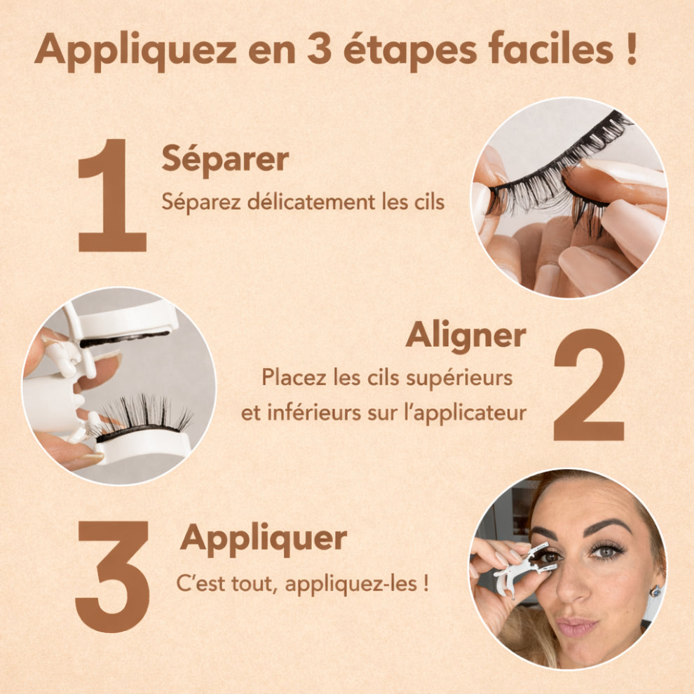Cils magnétiques Essencils™ sans colle